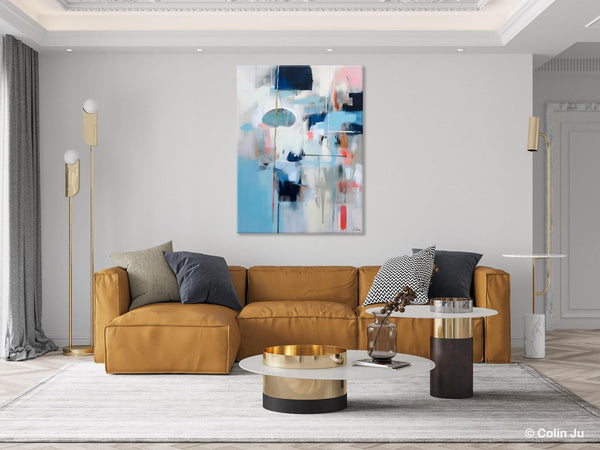 Large Wall Paintings for Bedroom, Contemporary Abstract Paintings on Canvas, Oversized Abstract Wall Art Paintings, Original Abstract Art-LargePaintingArt.com