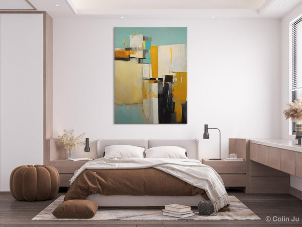 Oversized Abstract Wall Art Paintings, Original Modern Artwork, Large Wall Art Painting for Bedroom, Contemporary Acrylic Painting on Canvas-LargePaintingArt.com