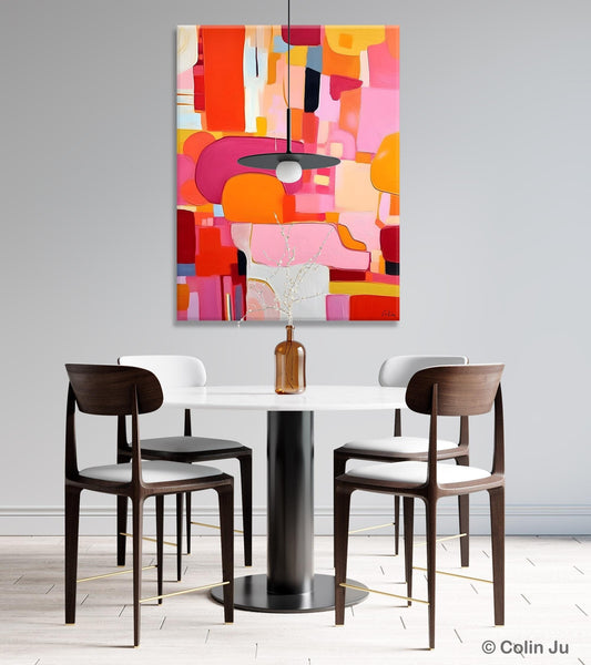 Large Modern Canvas Artwork, Original Wall Art Paintings, Large Paintings for Bedroom, Hand Painted Canvas Art, Acrylic Painting on Canvas-LargePaintingArt.com