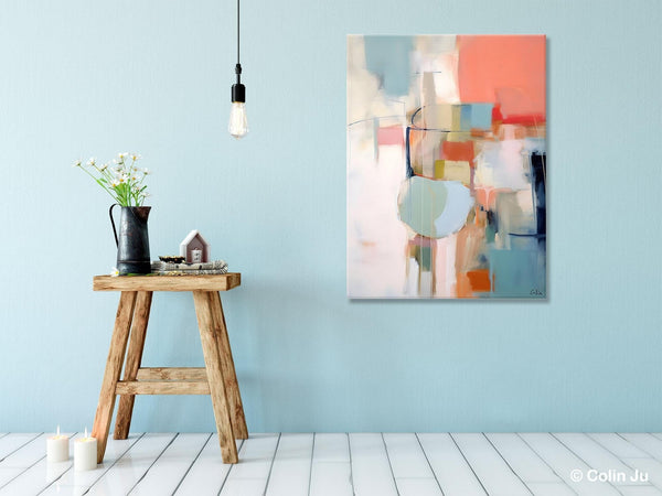 Large Modern Paintings, Original Abstract Canvas Art, Large Wall Painting for Bedroom, Hand Painted Canvas Art, Acrylic Painting on Canvas-LargePaintingArt.com