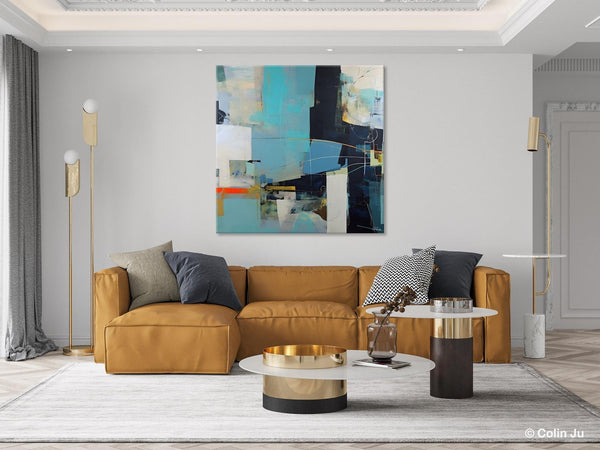 Original Abstract Wall Art, Contemporary Canvas Art, Simple Canvas Paintings, Large Abstract Art for Bedroom, Modern Acrylic Art for Sale-LargePaintingArt.com