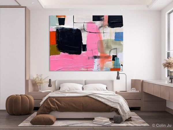 Contemporary Painting on Canvas, Extra Large Wall Art Paintings, Simple Canvas Art, Original Canvas Art for sale, Simple Abstract Paintings-LargePaintingArt.com