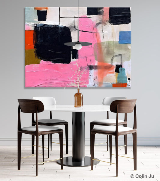 Contemporary Painting on Canvas, Extra Large Wall Art Paintings, Simple Canvas Art, Original Canvas Art for sale, Simple Abstract Paintings-LargePaintingArt.com