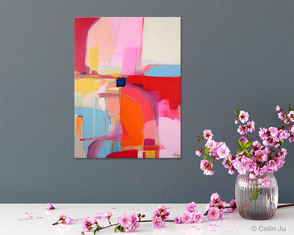 Contemporary Abstract Paintings on Canvas, Oversized Abstract Wall Art Paintings, Large Wall Paintings for Bedroom, Original Abstract Art-LargePaintingArt.com