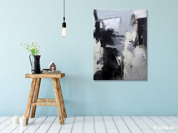 Original Abstract Canvas Art, Large Wall Painting for Bedroom, Hand Painted Canvas Art, Large Modern Paintings, Acrylic Painting on Canvas-LargePaintingArt.com