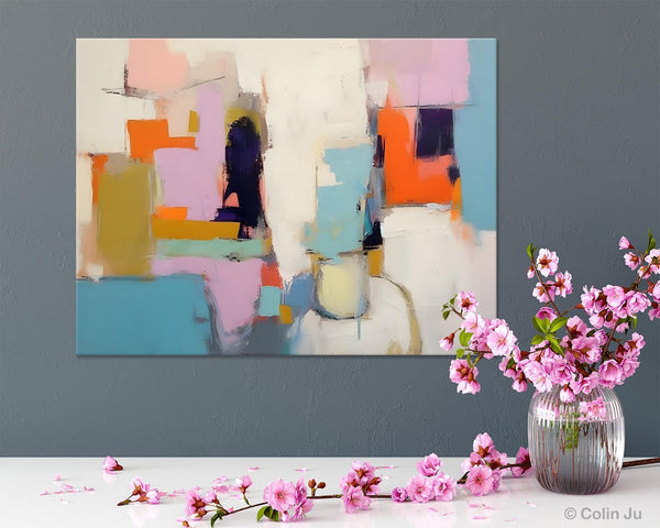 Oversized Abstract Wall Art Paintings, Large Wall Painting for Living Room, Contemporary Abstract Paintings on Canvas, Original Abstract Art-LargePaintingArt.com