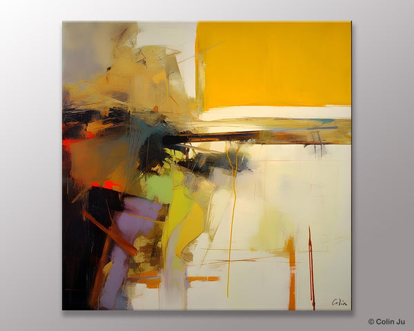 Large Abstract Art for Bedroom, Modern Acrylic Art, Modern Original Abstract Art, Simple Canvas Paintings for Sale, Contemporary Canvas Art-LargePaintingArt.com