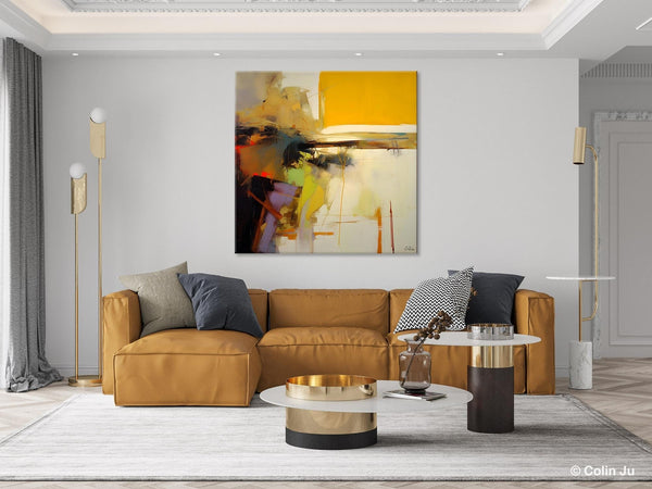 Large Abstract Art for Bedroom, Modern Acrylic Art, Modern Original Abstract Art, Simple Canvas Paintings for Sale, Contemporary Canvas Art-LargePaintingArt.com