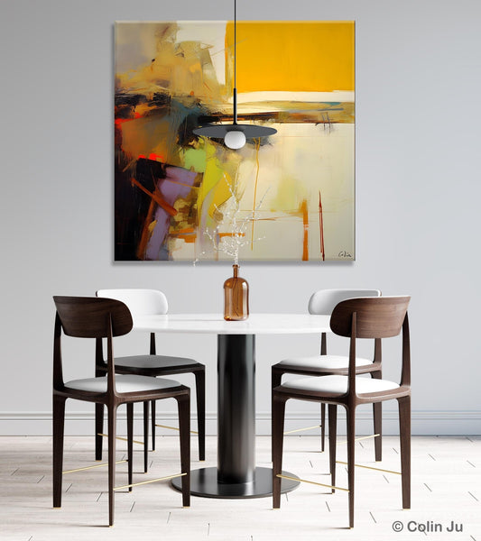 Large Abstract Art for Bedroom, Modern Acrylic Art, Modern Original Abstract Art, Simple Canvas Paintings for Sale, Contemporary Canvas Art-LargePaintingArt.com