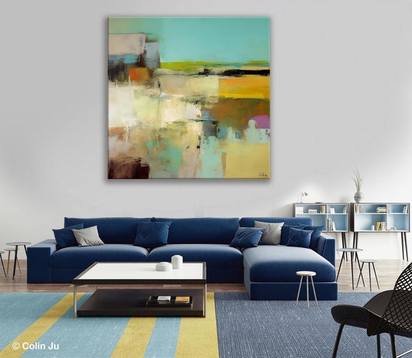 Original Modern Abstract Art for Bedroom, Extra Large Canvas Paintings for Living Room, Abstract Wall Art for Sale, Simple Modern Art-LargePaintingArt.com
