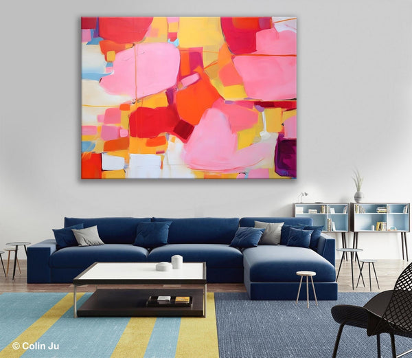 Original Modern Artwork, Large Wall Art Painting for Bedroom, Oversized Abstract Wall Art Paintings, Contemporary Acrylic Painting on Canvas-LargePaintingArt.com