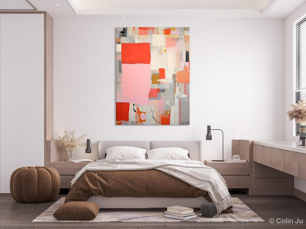 Original Wall Art Paintings, Large Paintings for Sale, Large Modern Canvas Art for Bedroom, Hand Painted Canvas Art, Acrylic Art on Canvas-LargePaintingArt.com