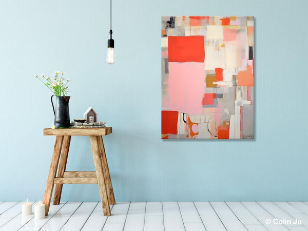 Original Wall Art Paintings, Large Paintings for Sale, Large Modern Canvas Art for Bedroom, Hand Painted Canvas Art, Acrylic Art on Canvas-LargePaintingArt.com