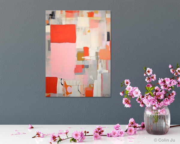 Original Wall Art Paintings, Large Paintings for Sale, Large Modern Canvas Art for Bedroom, Hand Painted Canvas Art, Acrylic Art on Canvas-LargePaintingArt.com