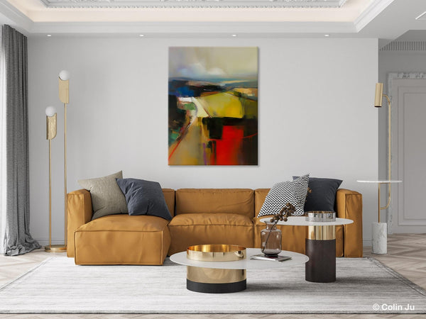 Oversized Abstract Wall Art Paintings, Large Wall Paintings for Bedroom, Contemporary Abstract Paintings on Canvas, Original Abstract Art-LargePaintingArt.com