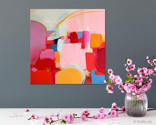 Large Abstract Art for Bedroom, Original Abstract Wall Art, Modern Canvas Paintings, Simple Modern Acrylic Artwork, Contemporary Canvas Art-LargePaintingArt.com
