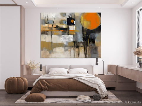 Large Wall Art Painting for Bedroom, Oversized Abstract Wall Art Paintings, Original Modern Artwork, Contemporary Acrylic Painting on Canvas-LargePaintingArt.com