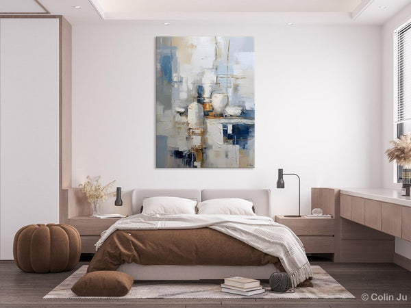 Oversized Contemporary Acrylic Paintings, Modern Abstract Paintings, Original Canvas Wall Art, Extra Large Canvas Painting for Living Room-LargePaintingArt.com