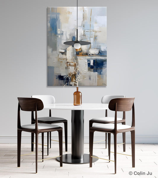 Oversized Contemporary Acrylic Paintings, Modern Abstract Paintings, Original Canvas Wall Art, Extra Large Canvas Painting for Living Room-LargePaintingArt.com
