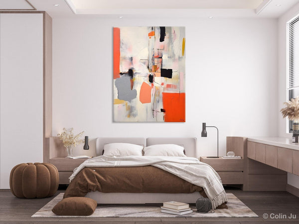 Acrylic Painting on Canvas, Contemporary Painting, Canvas Paintings for Dining Room, Extra Large Modern Wall Art, Original Abstract Painting-LargePaintingArt.com
