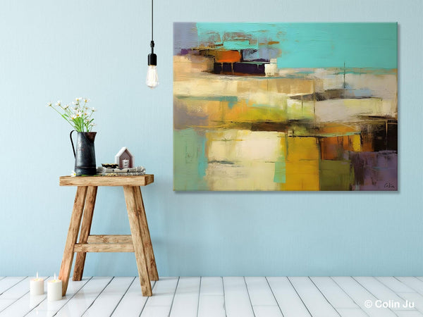 Modern Wall Art Ideas for Bedroom, Extra Large Canvas Painting, Original Abstract Art, Hand Painted Wall Art, Contemporary Acrylic Paintings-LargePaintingArt.com