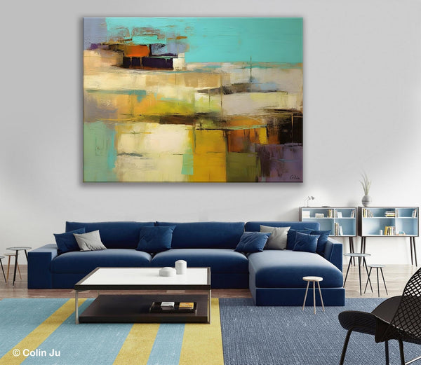 Modern Wall Art Ideas for Bedroom, Extra Large Canvas Painting, Original Abstract Art, Hand Painted Wall Art, Contemporary Acrylic Paintings-LargePaintingArt.com