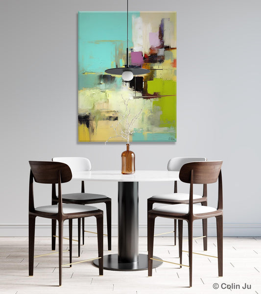 Contemporary Wall Art Paintings, Extra Large Original Art, Abstract Landscape Artwork, Landscape Painting on Canvas, Hand Painted Canvas Art-LargePaintingArt.com
