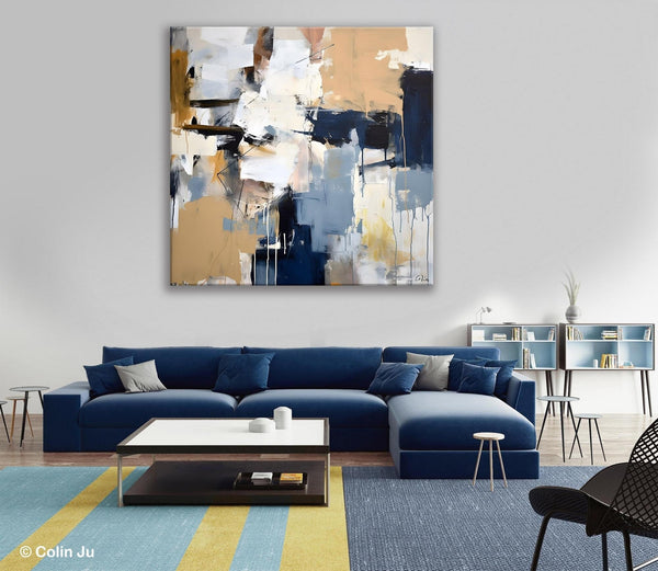 Large Wall Art for Bedroom, Abstract Modern Acrylic Art, Canvas Paintings for Sale, Modern Original Abstract Art, Contemporary Canvas Art-LargePaintingArt.com