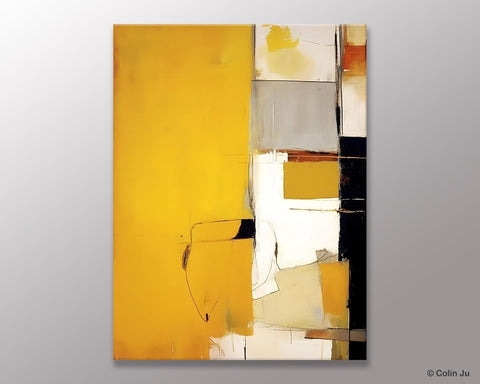 Original Canvas Artwork, Large Wall Art Painting for Dining Room, Oversized Abstract Art Paintings, Contemporary Acrylic Painting on Canvas-LargePaintingArt.com