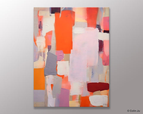 Abstract Wall Paintings, Heavy Texture Canvas Art, Large Contemporary Wall Art, Extra Large Paintings for Bedroom, Original Modern Painting-LargePaintingArt.com