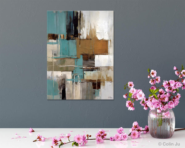 Large Paintings for Sale, Large Modern Canvas Art for Bedroom, Original Wall Art Paintings, Hand Painted Canvas Art, Acrylic Art on Canvas-LargePaintingArt.com