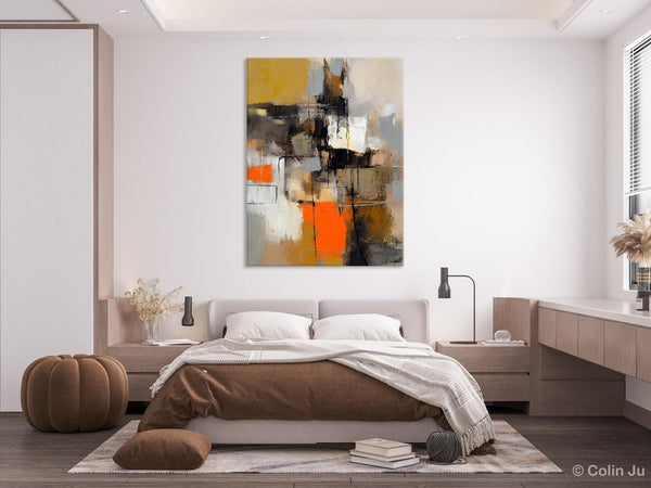 Acrylic Painting on Canvas, Modern Paintings, Extra Large Paintings for Dining Room, Large Contemporary Wall Art, Original Abstract Painting-LargePaintingArt.com