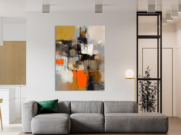 Acrylic Painting on Canvas, Modern Paintings, Extra Large Paintings for Dining Room, Large Contemporary Wall Art, Original Abstract Painting-LargePaintingArt.com