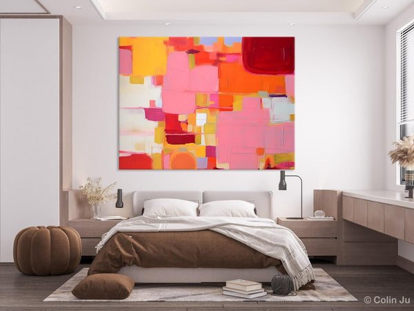 Original Acrylic Wall Art, Oversized Contemporary Acrylic Paintings, Abstract Canvas Paintings, Extra Large Canvas Painting for Living Room-LargePaintingArt.com