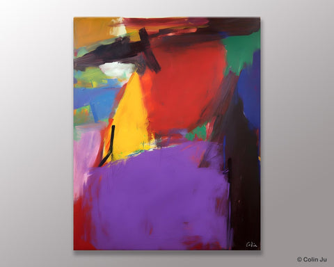 Abstract Painting on Canvas, Extra Large Abstract Painting for Living Room, Large Original Abstract Wall Art, Contemporary Acrylic Paintings-LargePaintingArt.com