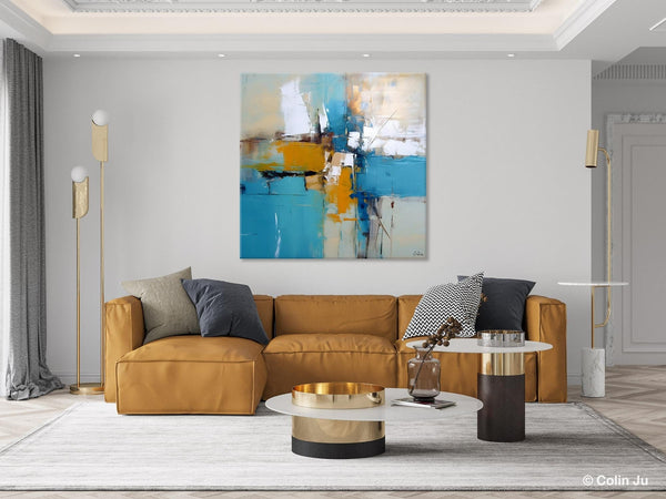 Large Abstract Painting for Bedroom, Original Modern Wall Art Paintings, Oversized Contemporary Canvas Paintings, Modern Acrylic Artwork-LargePaintingArt.com