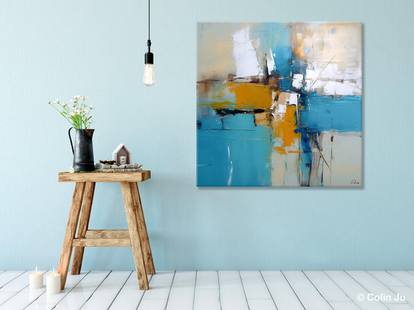 Large Abstract Painting for Bedroom, Original Modern Wall Art Paintings, Oversized Contemporary Canvas Paintings, Modern Acrylic Artwork-LargePaintingArt.com