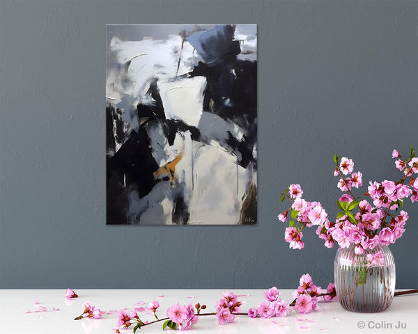 Extra Large Painting on Canvas, Contemporary Acrylic Paintings, Extra Large Canvas Paintings for Bedroom, Large Original Abstract Wall Art-LargePaintingArt.com