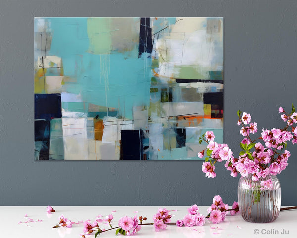 Modern Wall Art Ideas for Living Room, Extra Large Canvas Paintings, Original Abstract Painting, Impasto Art, Contemporary Acrylic Paintings-LargePaintingArt.com
