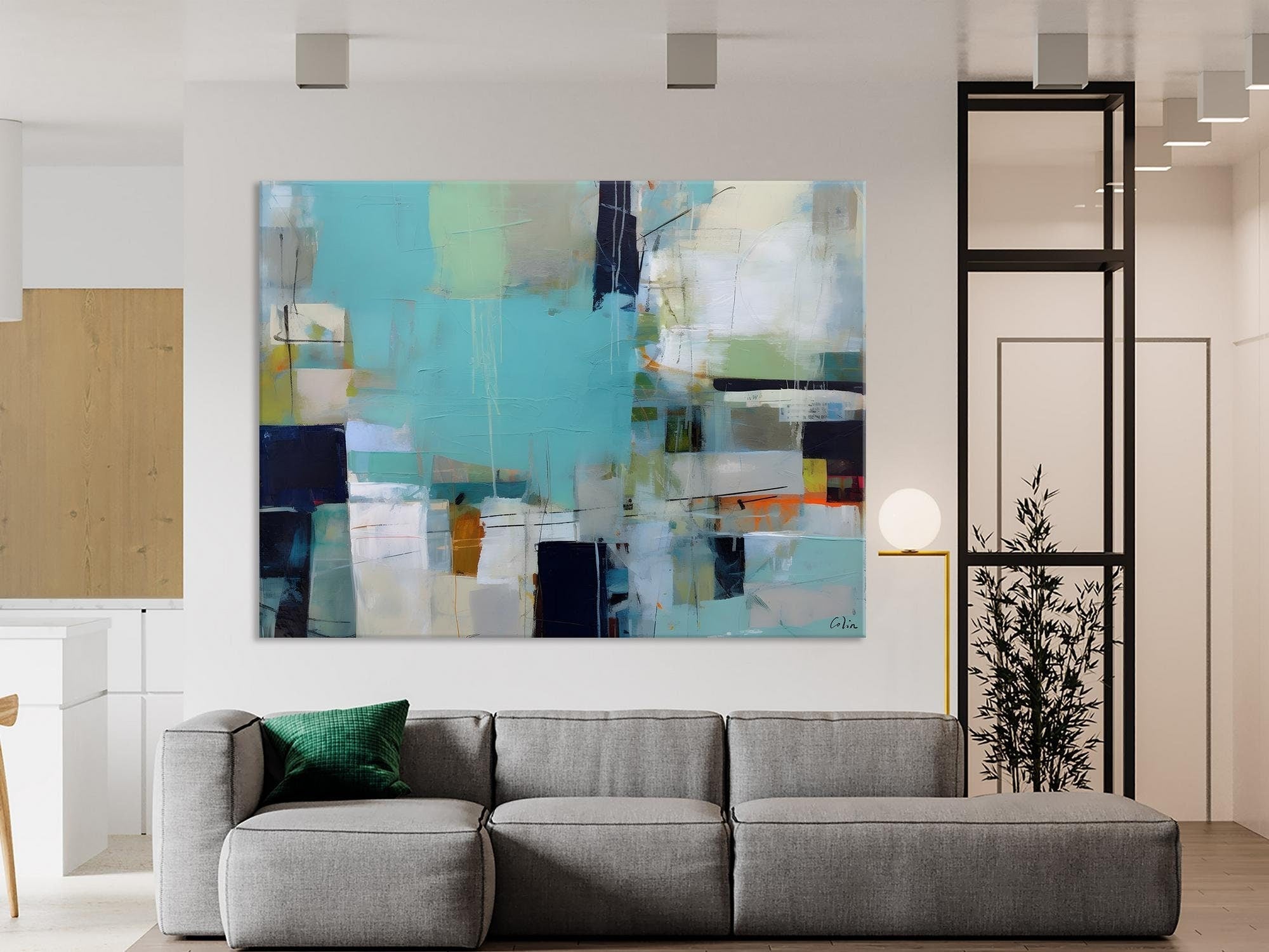 Modern Wall Art Ideas for Living Room, Extra Large Canvas Paintings, Original Abstract Painting, Impasto Art, Contemporary Acrylic Paintings-LargePaintingArt.com