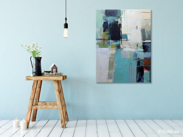 Large Contemporary Wall Art, Acrylic Painting on Canvas, Modern Paintings, Extra Large Paintings for Dining Room, Original Abstract Painting-LargePaintingArt.com