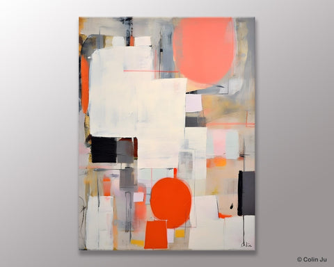 Acrylic Painting on Canvas, Contemporary Wall Art Paintings, Canvas Paintings for Bedroom, Extra Large Original Art, Buy Paintings Online-LargePaintingArt.com