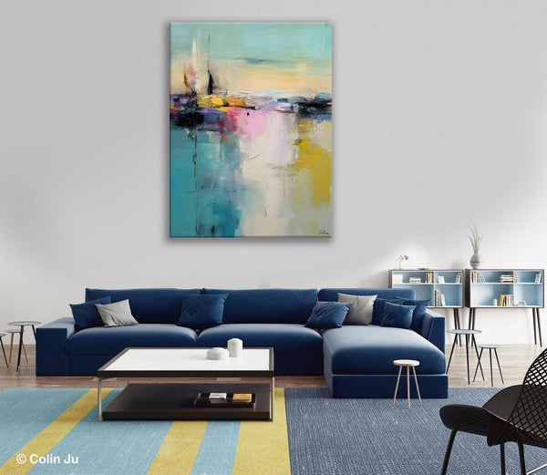 Heavy Texture Canvas Art, Abstract Paintings, Large Contemporary Wall Art, Extra Large Paintings for Living Room, Original Modern Painting-LargePaintingArt.com