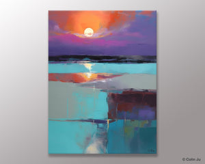 Extra Large Painting on Canvas, Oversized Contemporary Acrylic Painting, Extra Large Canvas Painting for Bedroom, Original Abstract Painting-LargePaintingArt.com