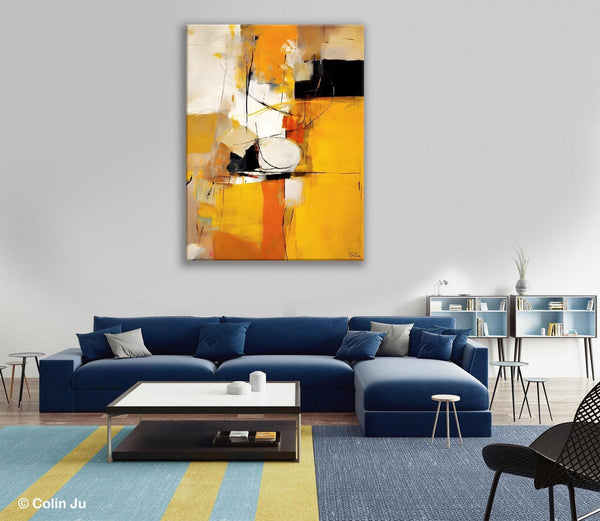 Large Paintings for Living Room, Large Original Art, Buy Wall Art Online, Contemporary Acrylic Painting on Canvas, Modern Wall Art Paintings-LargePaintingArt.com