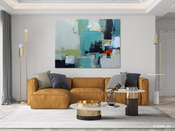Oversized Canvas Paintings, Original Abstract Art, Large Wall Art Ideas for Living Room, Hand Painted Canvas Art, Contemporary Acrylic Art-LargePaintingArt.com