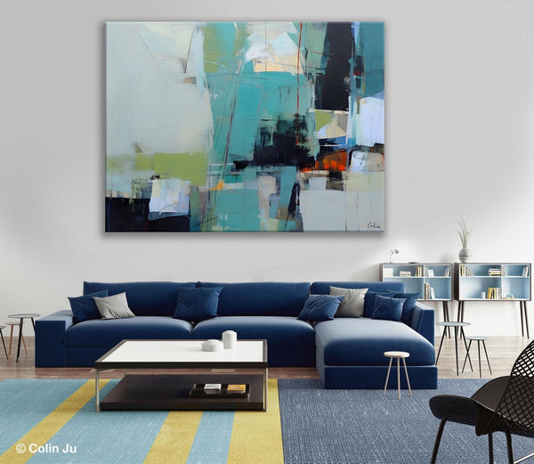 Oversized Canvas Paintings, Original Abstract Art, Large Wall Art Ideas for Living Room, Hand Painted Canvas Art, Contemporary Acrylic Art-LargePaintingArt.com