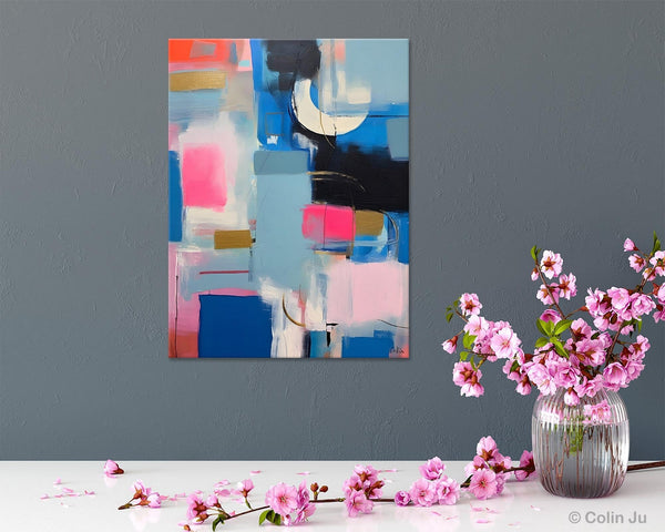Large Painting Ideas for Living Room, Large Original Canvas Art, Contemporary Acrylic Painting on Canvas, Modern Abstract Wall Art Paintings-LargePaintingArt.com