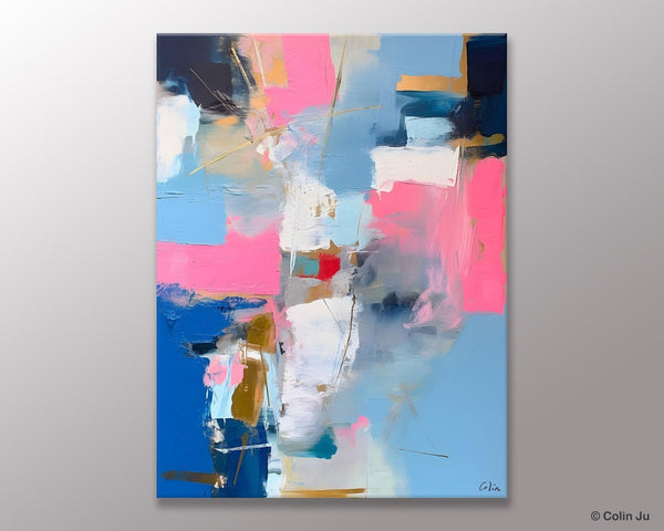 Large Art Painting for Living Room, Original Canvas Art, Contemporary Acrylic Painting on Canvas, Oversized Modern Abstract Wall Paintings-LargePaintingArt.com
