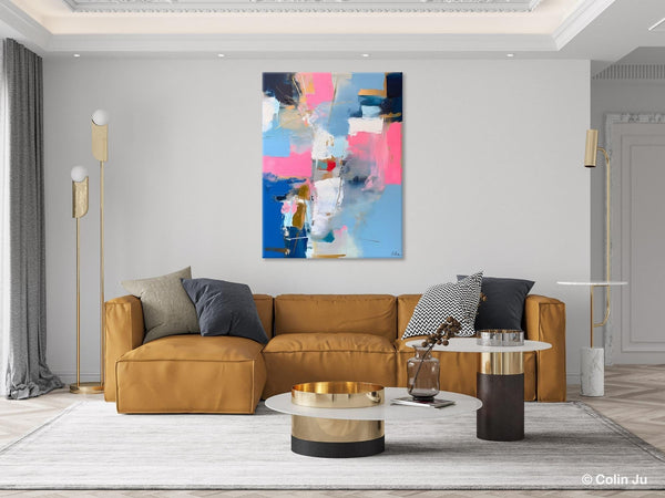 Large Art Painting for Living Room, Original Canvas Art, Contemporary Acrylic Painting on Canvas, Oversized Modern Abstract Wall Paintings-LargePaintingArt.com